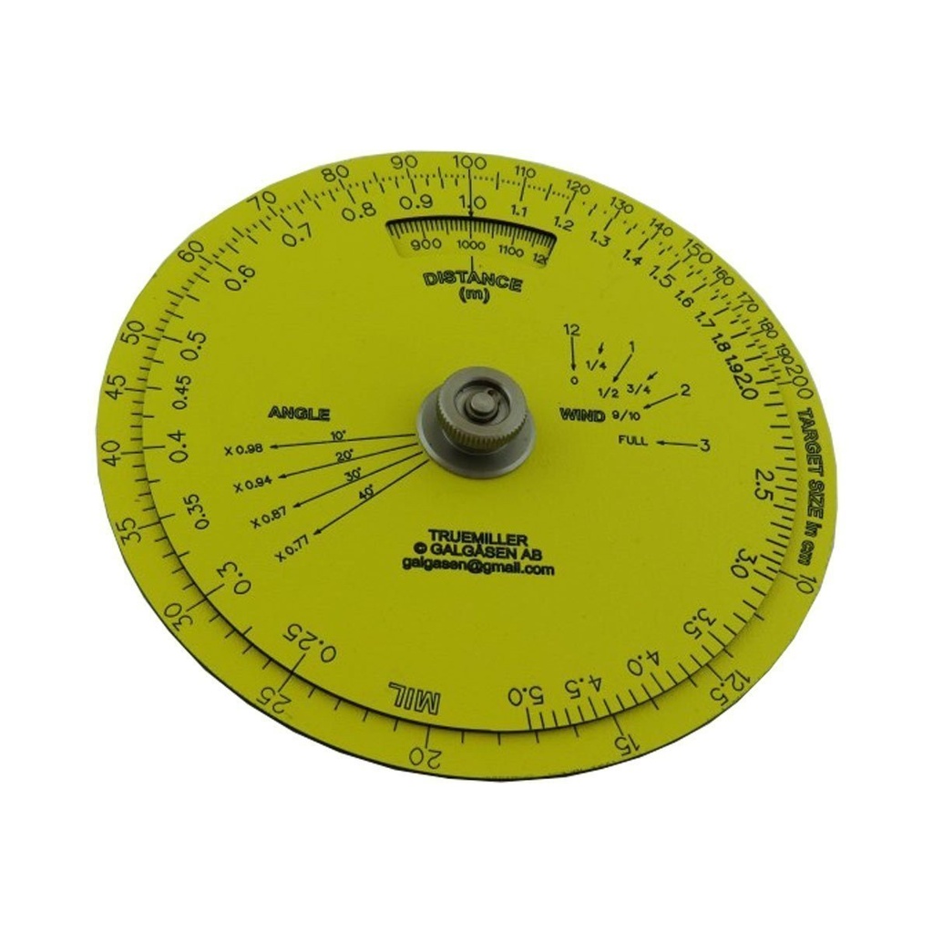 Calculateur de distance de tir 