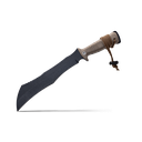 Machette JUNGLE Lame epoxy noire